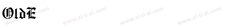 OldEnglishText PL字体转换